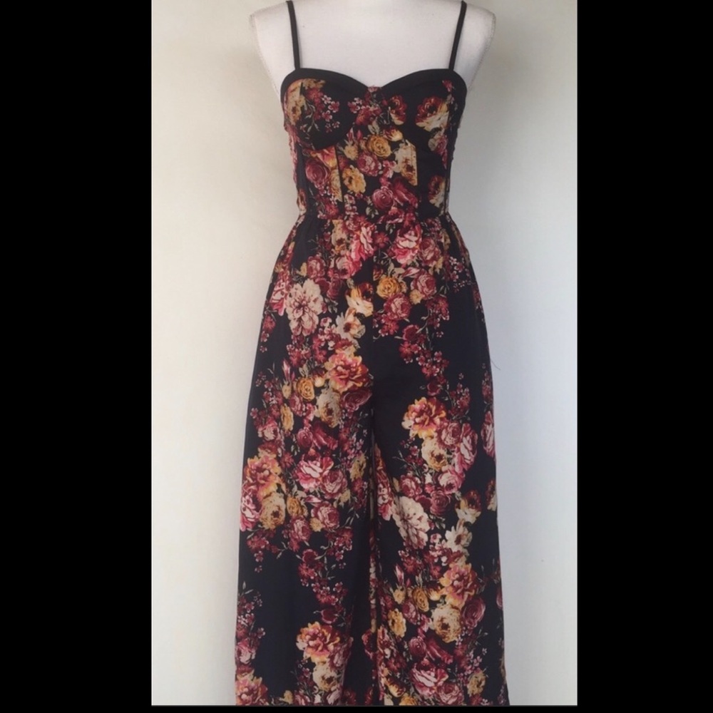 Nordstrom • Band of Gypsies • Floral Jumpsuit